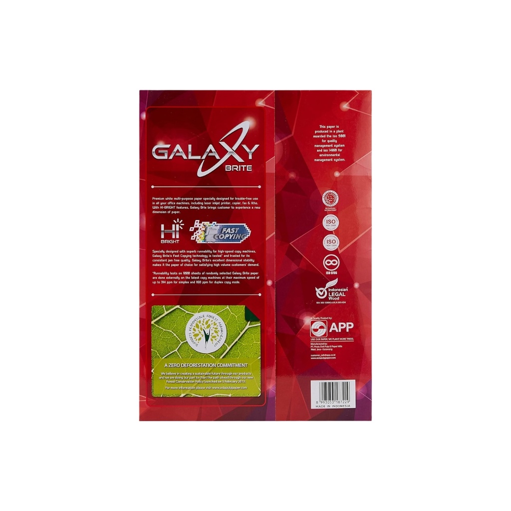 Galaxy Brite - A3 Paper - 80 GSM/500 Sheet
