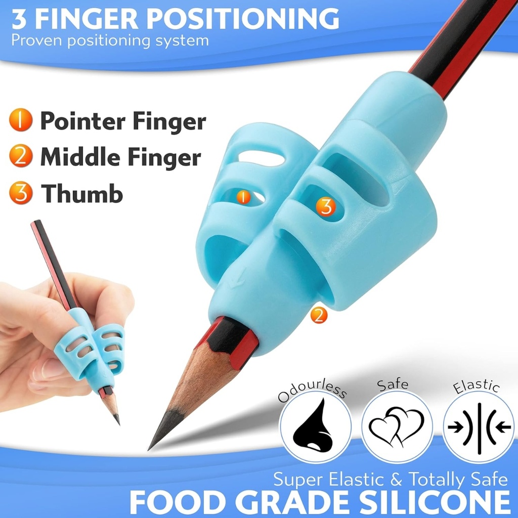 Pencil Grips 6pcs box N0:PG25-2