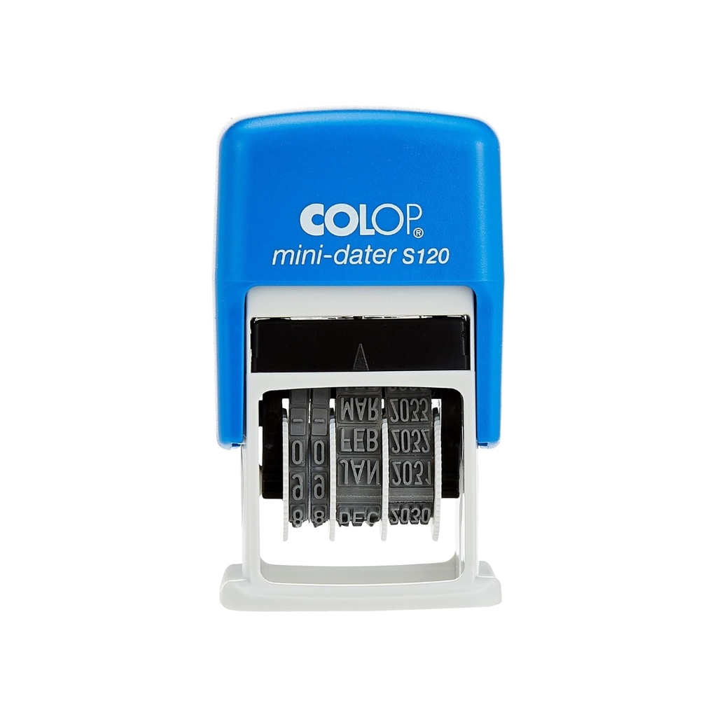 Colop mini dater 4mm with pad blue 