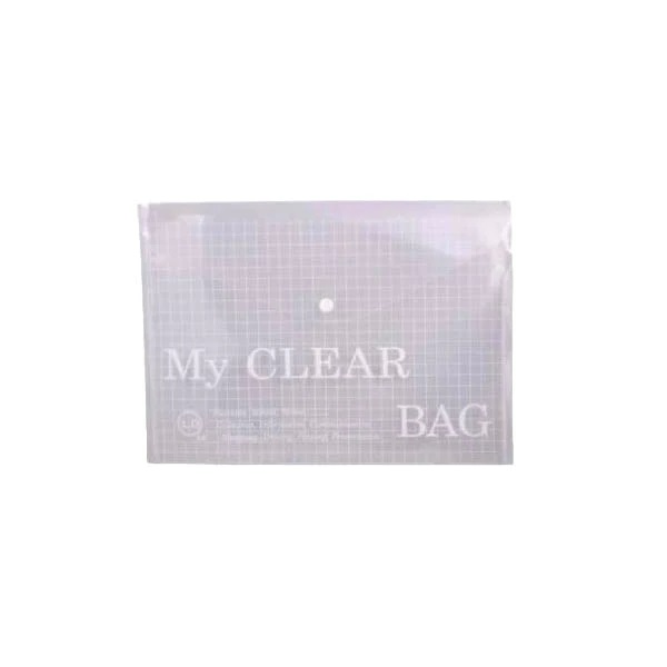 SADAF My Clear Bag File Folder A4  No.SDF209F 18MIC 