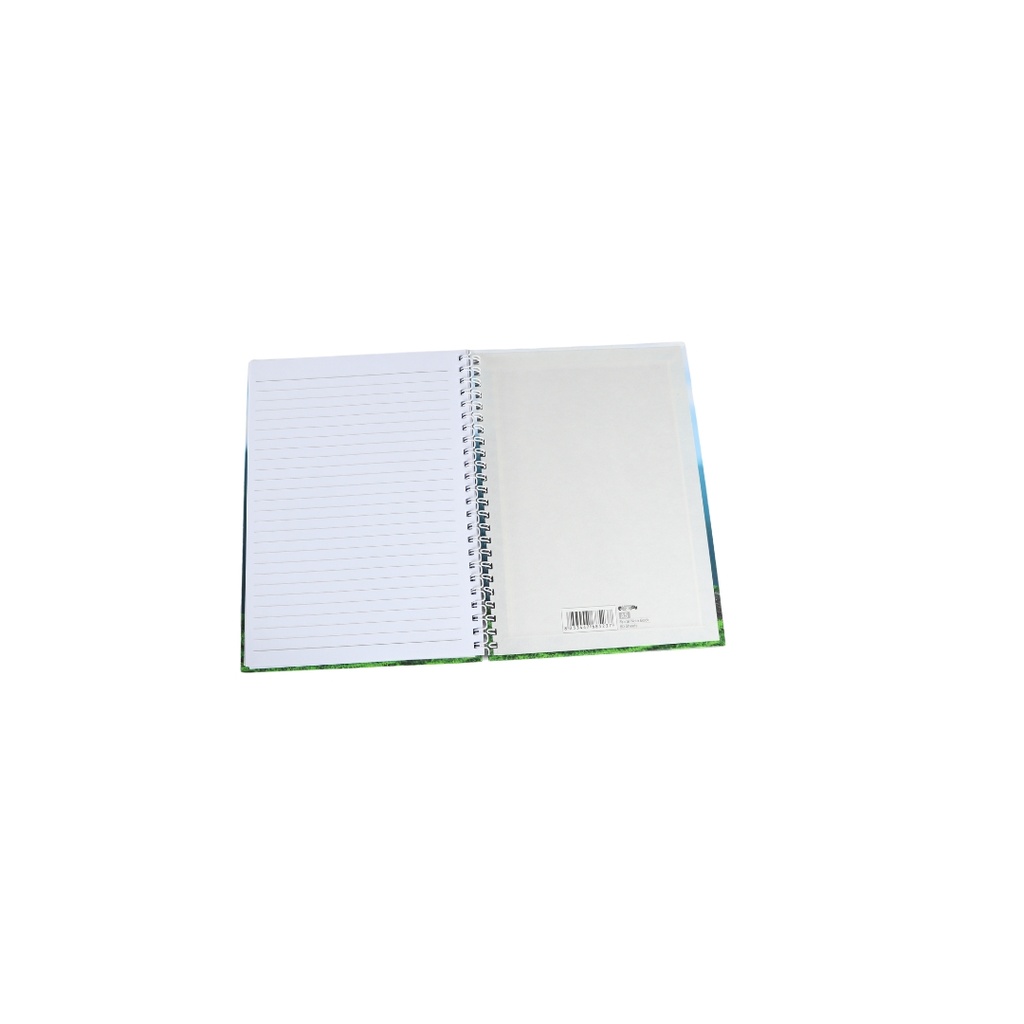 Cartoon Spiral Notebook Single Line 80Sh Flexi A5