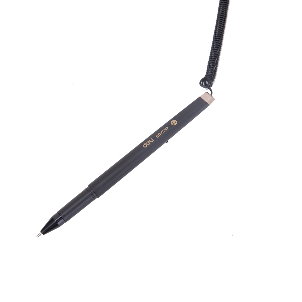 Deli- Desk Pen Stand Black 0.7mm 