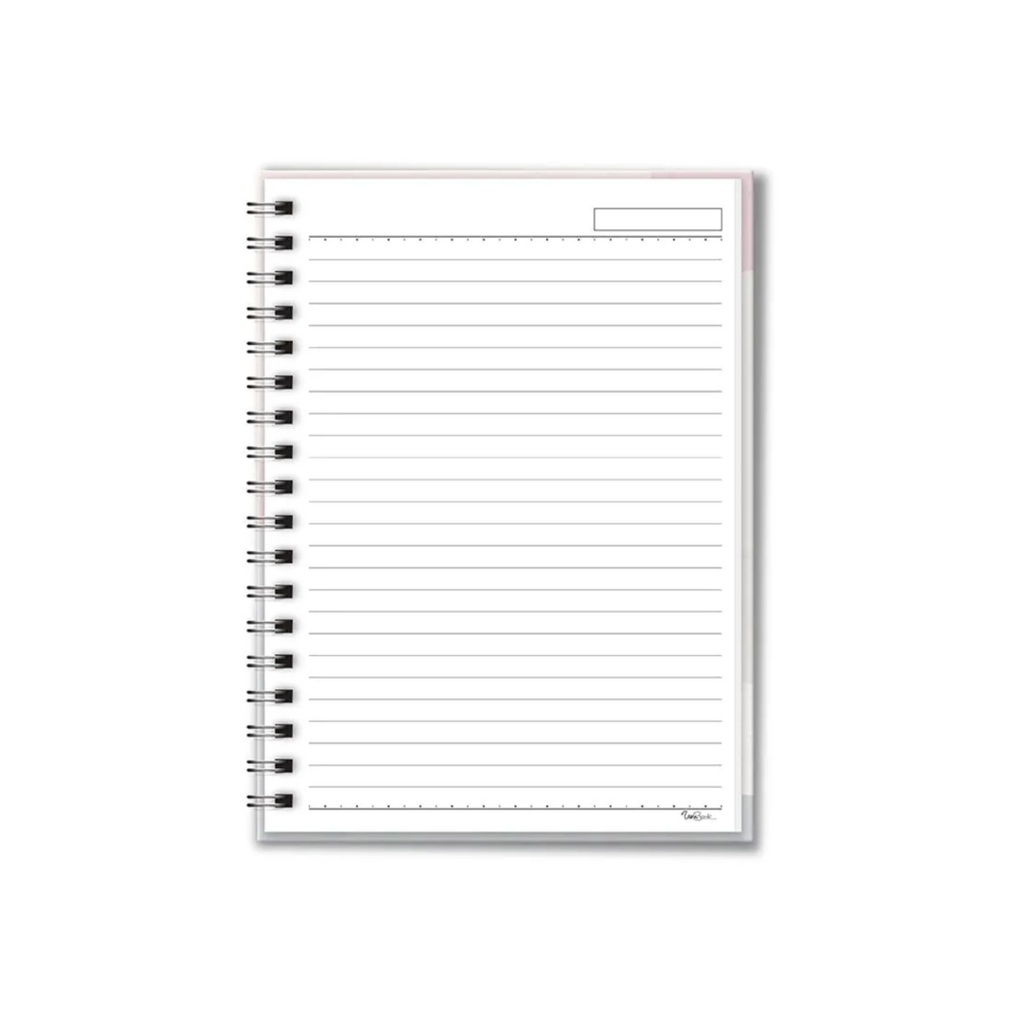 UniBook - Notebook Spiral Single line 60sh H/C A5