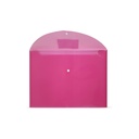 MAXI F/S CLEAR BAG 300 MICRON PINK