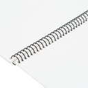 Maxi Spiral Sketch Book White A4 110gsm 20 Sh
