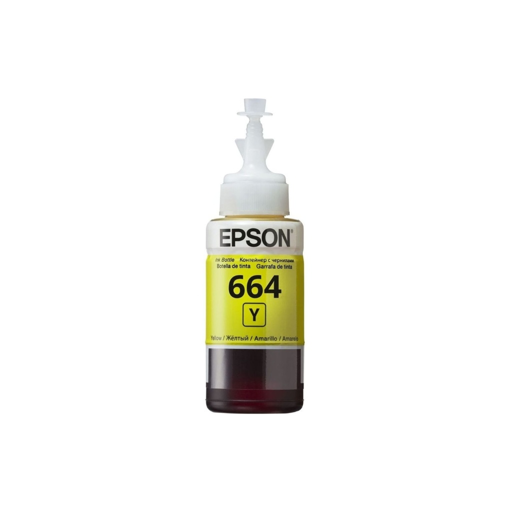 Epson INK CARTRIDGE T664 Yellow 70ml 