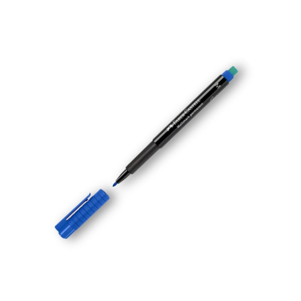 Faber Castell - Multimark Permanent Pen M Blue