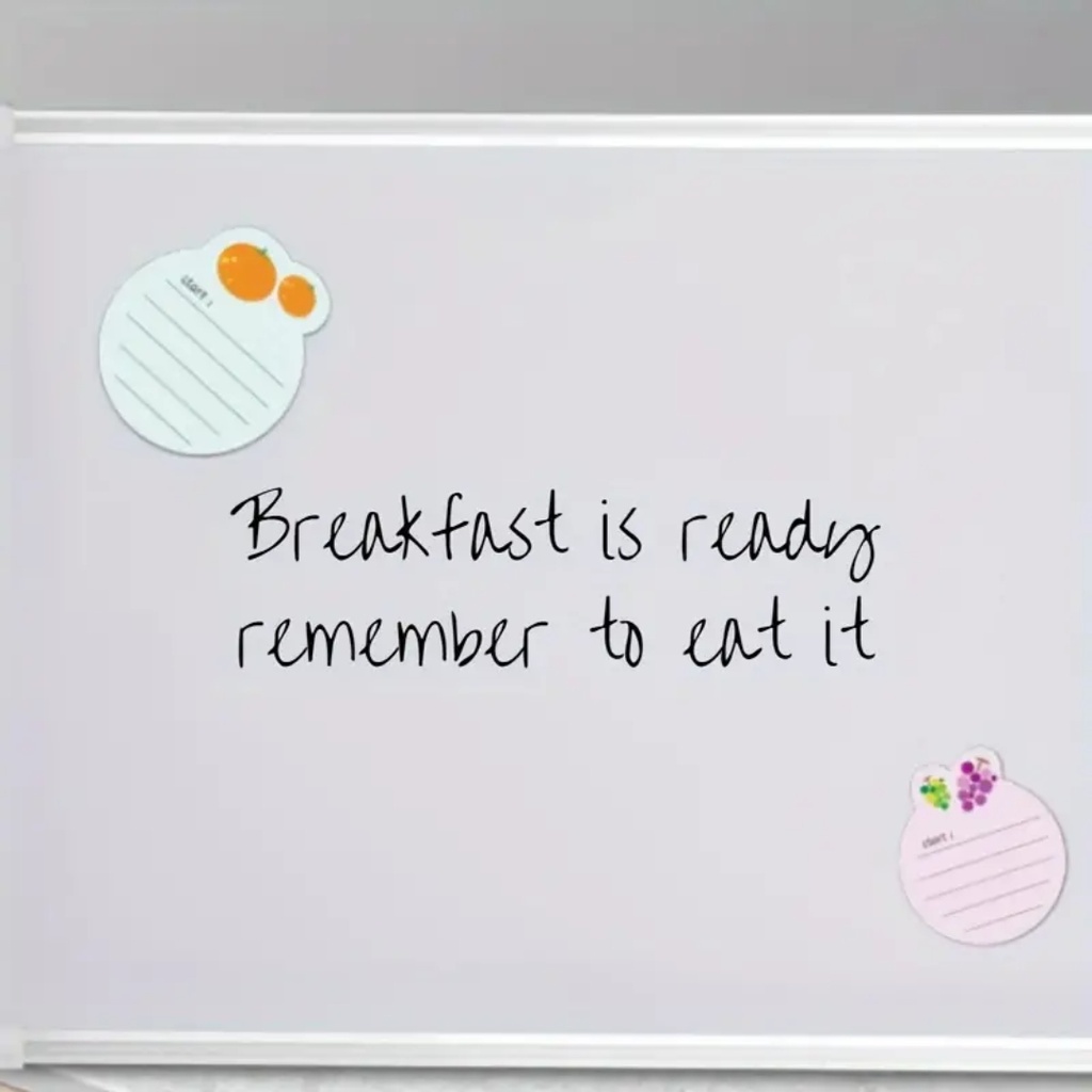 Magnetic Whiteboard A4-20X30cm Set with Marker & 2 Magnets
