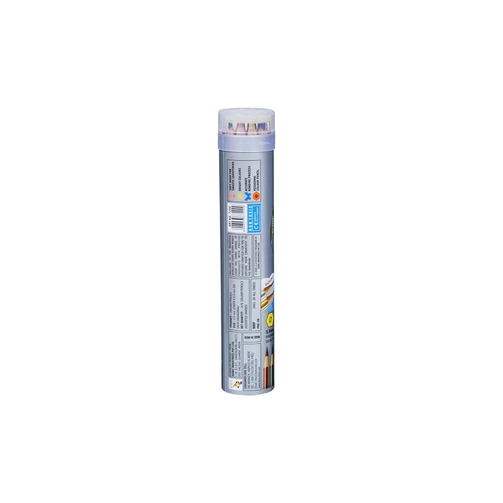 Doms Color Pencils 14 Shades In Tin Box 
