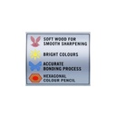 Doms Color Pencils 14 Shades In Tin Box 