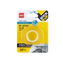 Deli-EA35201 Mounting Tape, TRANSPARENT, 1mm*25.4mm*1.5M