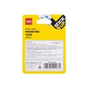 Deli-EA35201 Mounting Tape, TRANSPARENT, 1mm*25.4mm*1.5M