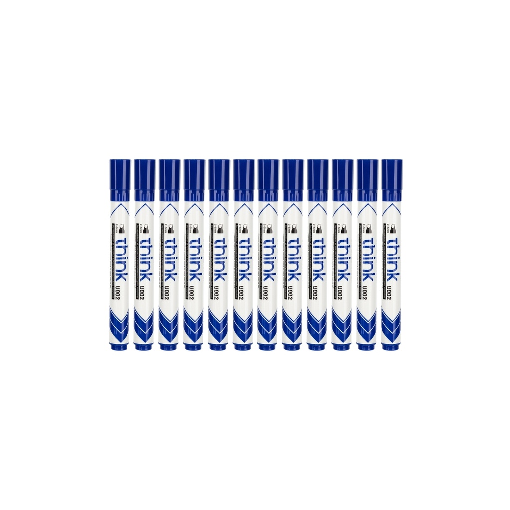 Deli - Whiteboard Marker Blue Chisel 2.5mm 1 pcs