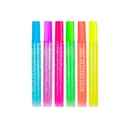 Deli-EA71301 Glitter Glue, 12ML*6