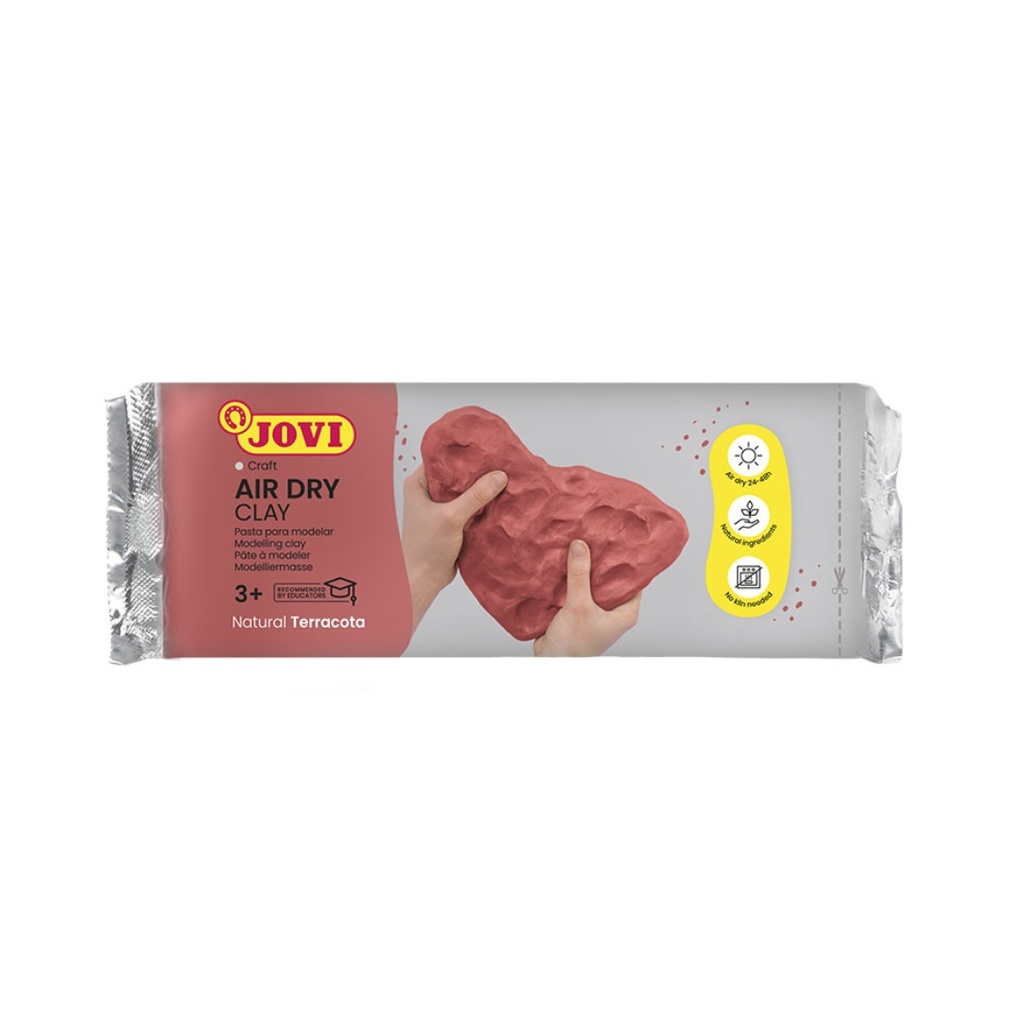 Jovi Air Dry Clay 500g Terracotta