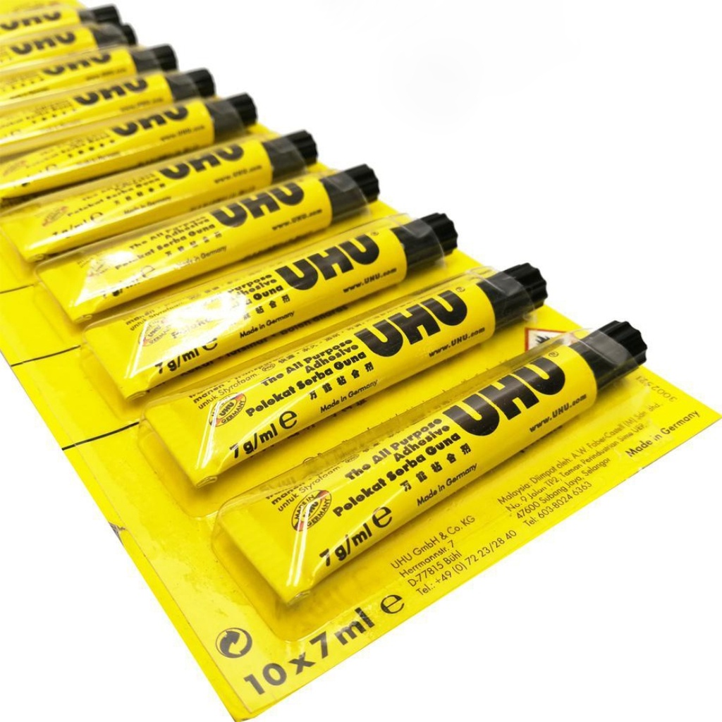 UHU All Purpose Adhesive 7ml 1Pcs