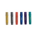 TiTi Metallic Gel Crayons – Pack of 6