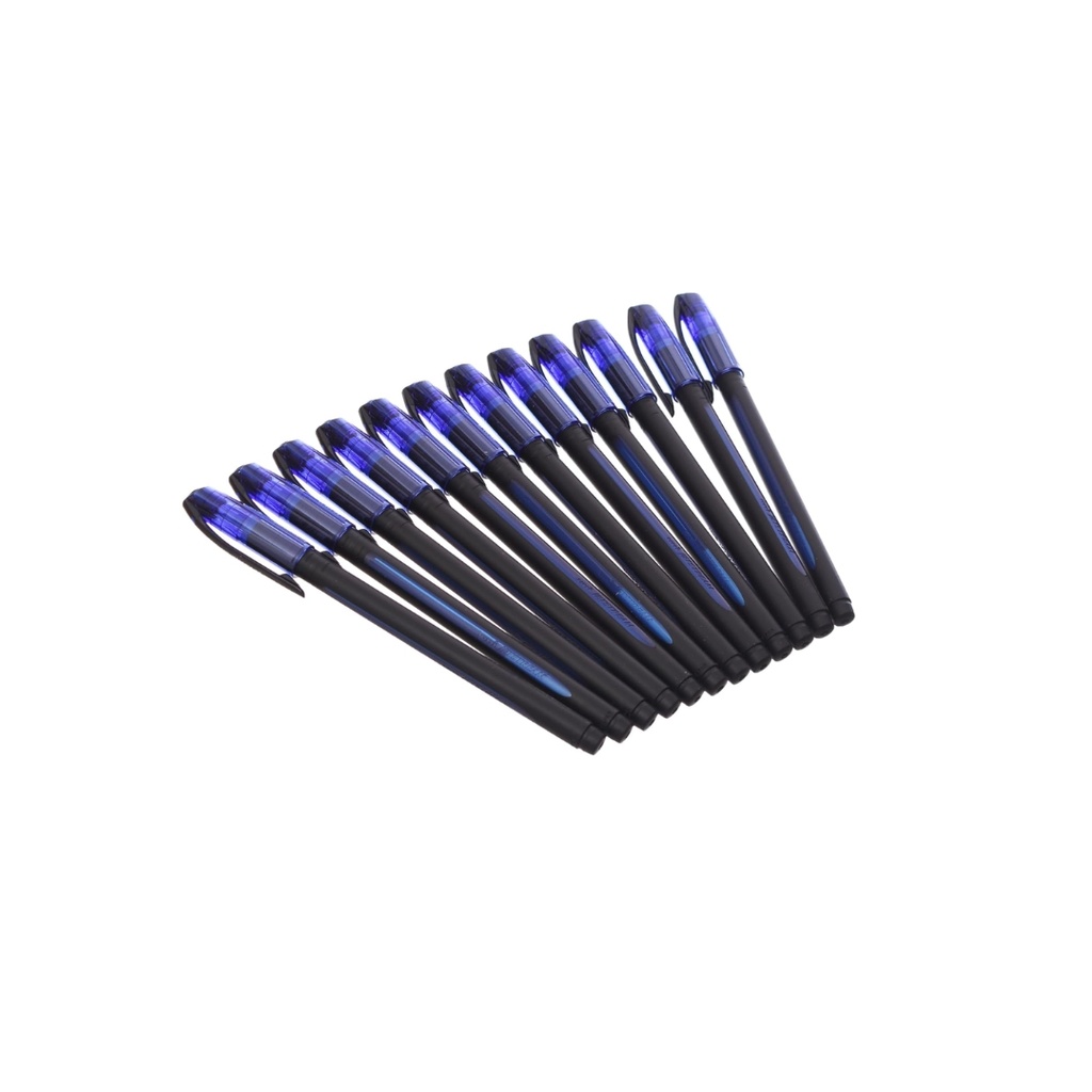 uni-ball Jetstream Gel Roller ball Super Smooth Blue 1.0mm Pack of 12 Pens 