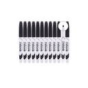 Deli- Whiteboard Marker, Black 1-1.5mm 12 pen of pack