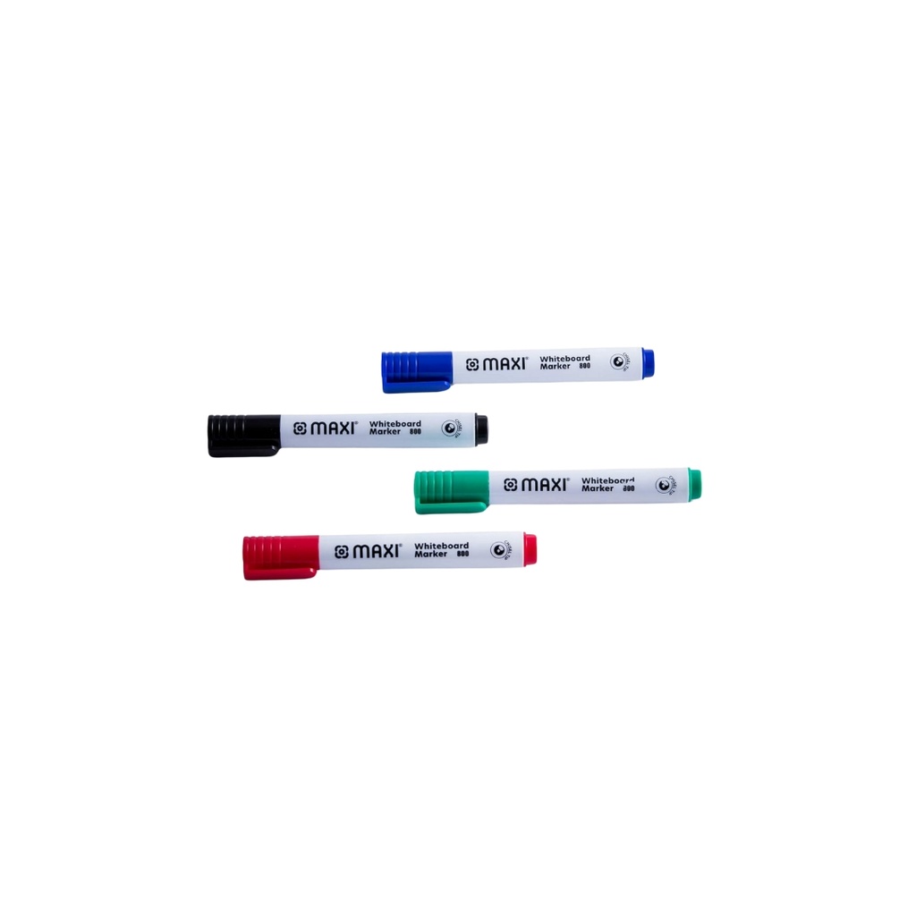 Maxi Whiteboard Marker Bullet Wallet Of 4pc