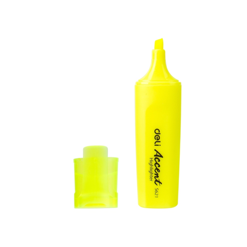 Deli-ES621 Highlighter, Yellow, 1-5mm, box - 10pc