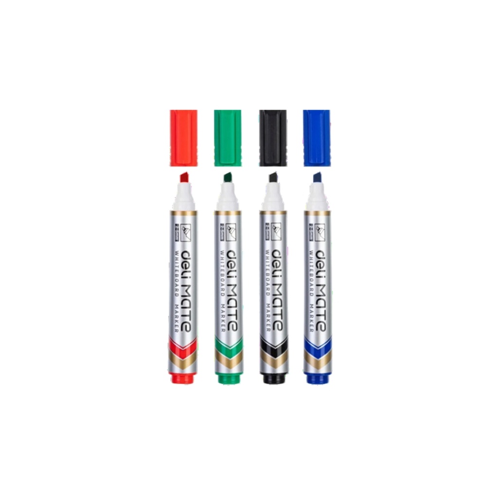 Deli - Mate Whiteboard Marker 4pcs No.U00403