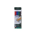Faber Castell - Multimark Permanent 1.0mm 4pc