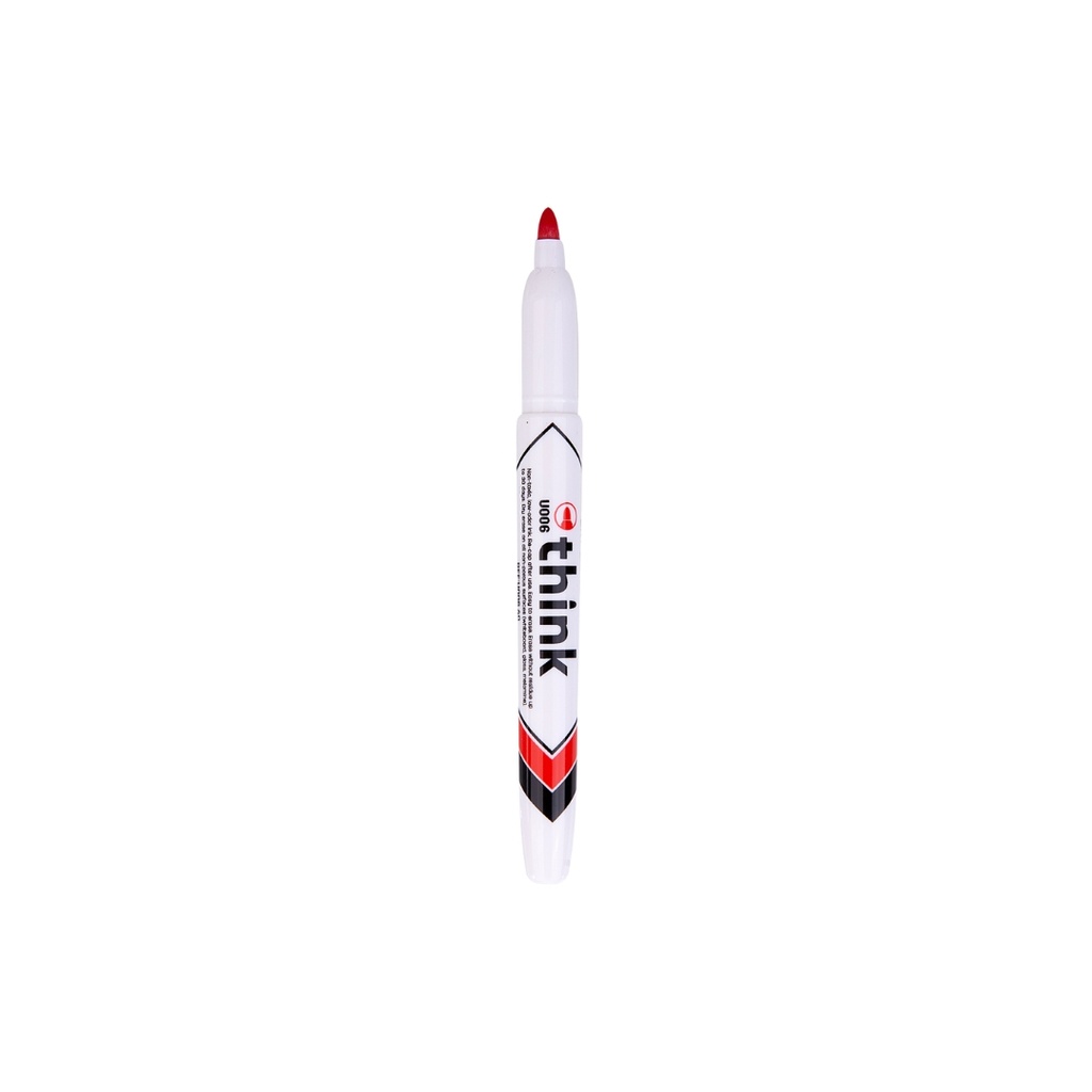 Deli-EU00640 Whiteboard Marker, Red 1-1.5mm 1pack/12pcs