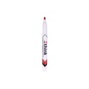 Deli-EU00640 Whiteboard Marker, Red 1-1.5mm 1pack/12pcs