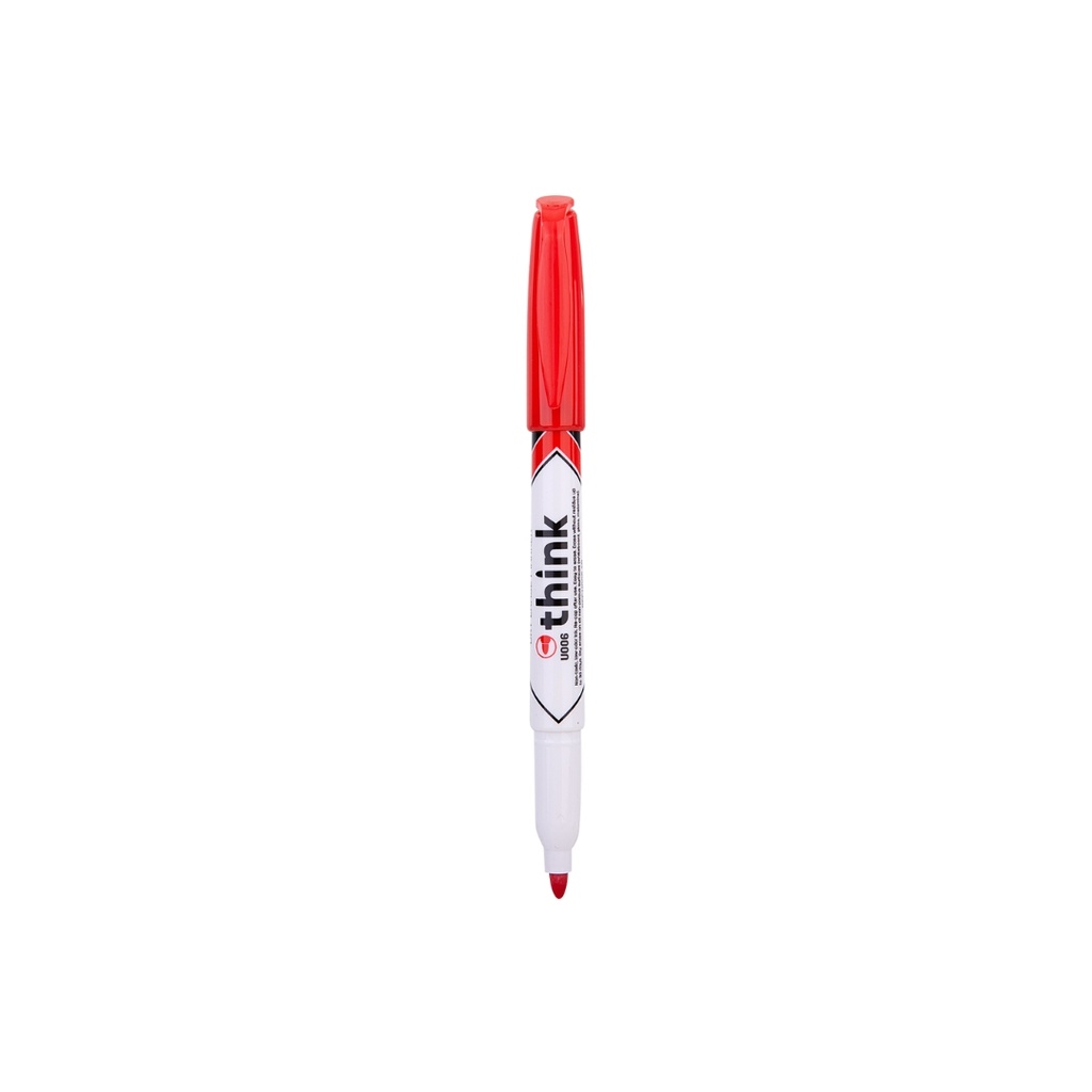 Deli-EU00640 Whiteboard Marker, Red 1-1.5mm 1pack/12pcs