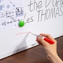 Deli-EU00640 Whiteboard Marker, Red 1-1.5mm 1pack/12pcs