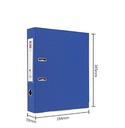 Deli Lever Arch File - Blue - 70mm Large