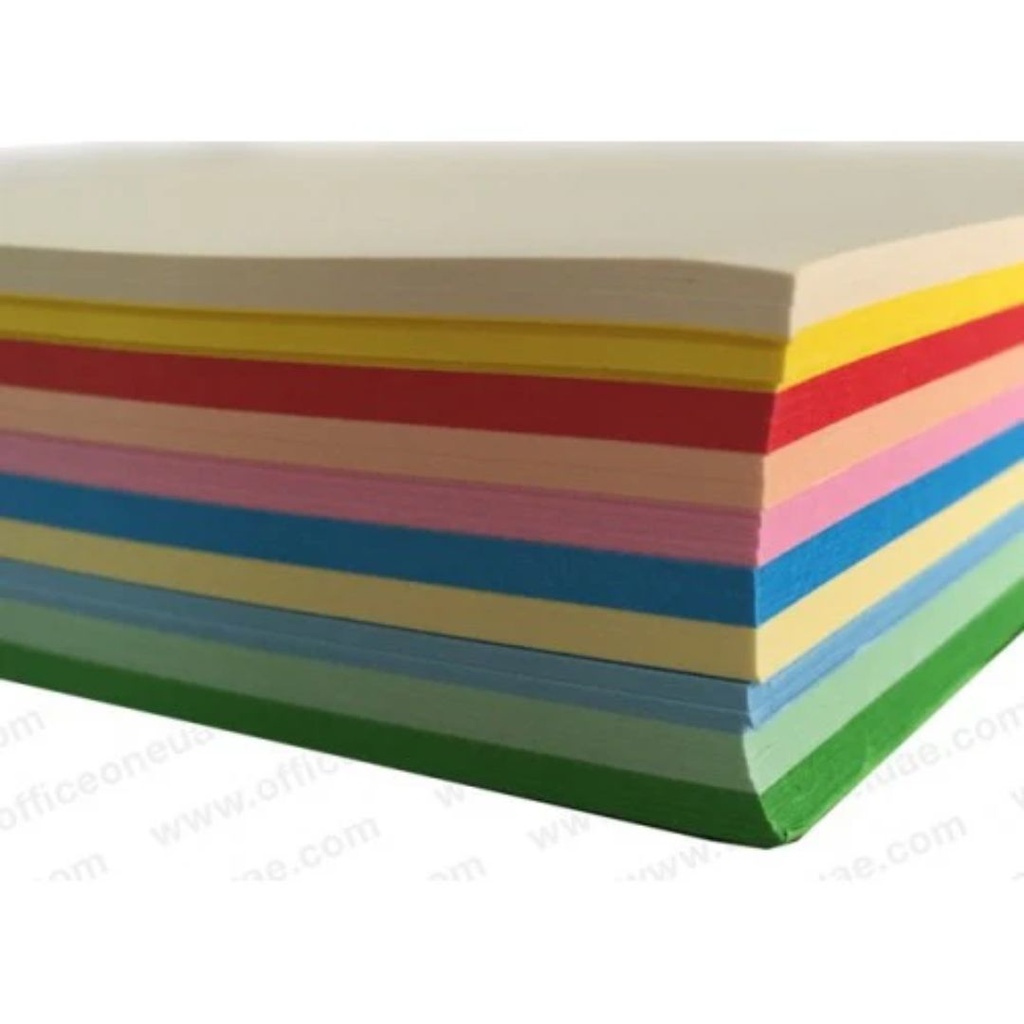Premium Color Paper Sinar Spectra- 80gsm, A4, 10 Assorted Colors, 250 Sheets
