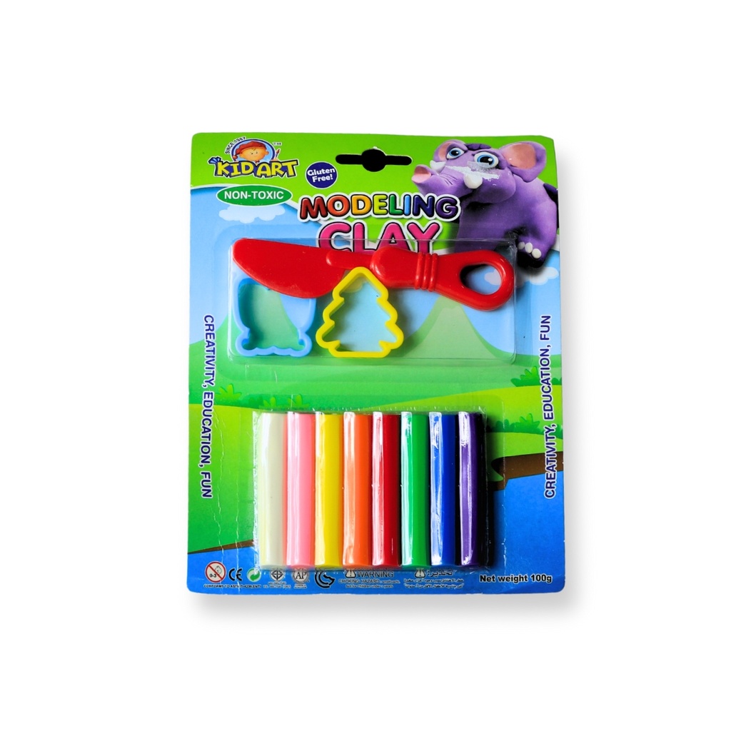 Clay Smile 8 Clour 100Gm