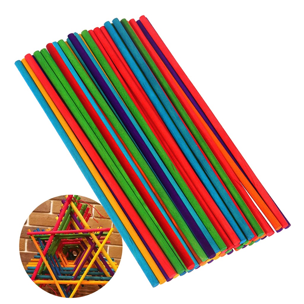 Colourful Round Wooden Stick Color stick