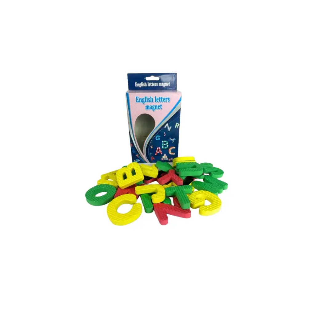 English Letters Magnet
