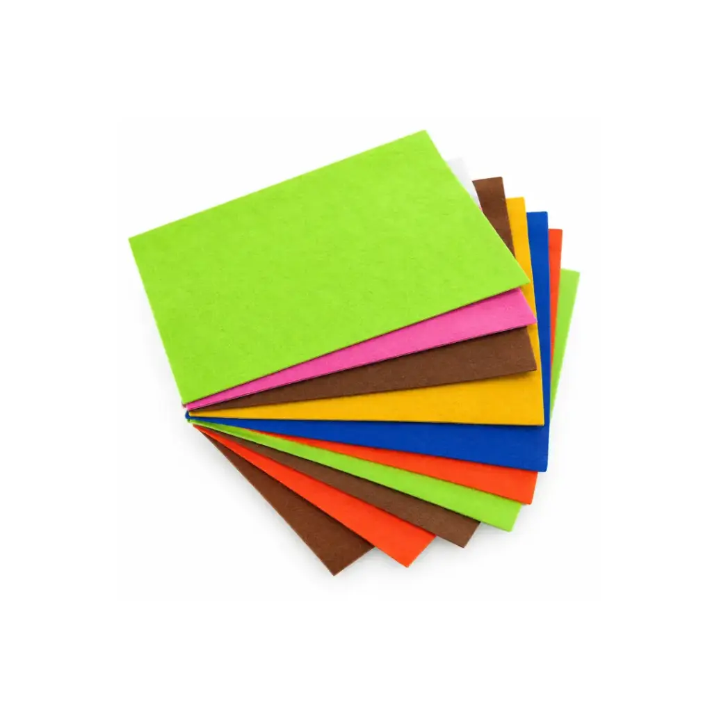 DELIGAO Van Gogh Sticker A3 Felt-textured paper, 10 assorted colors