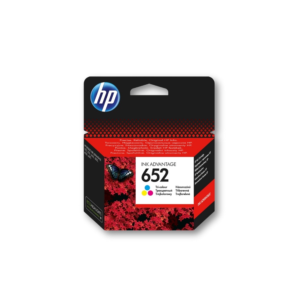 HP 652 Color Cartridge Ink