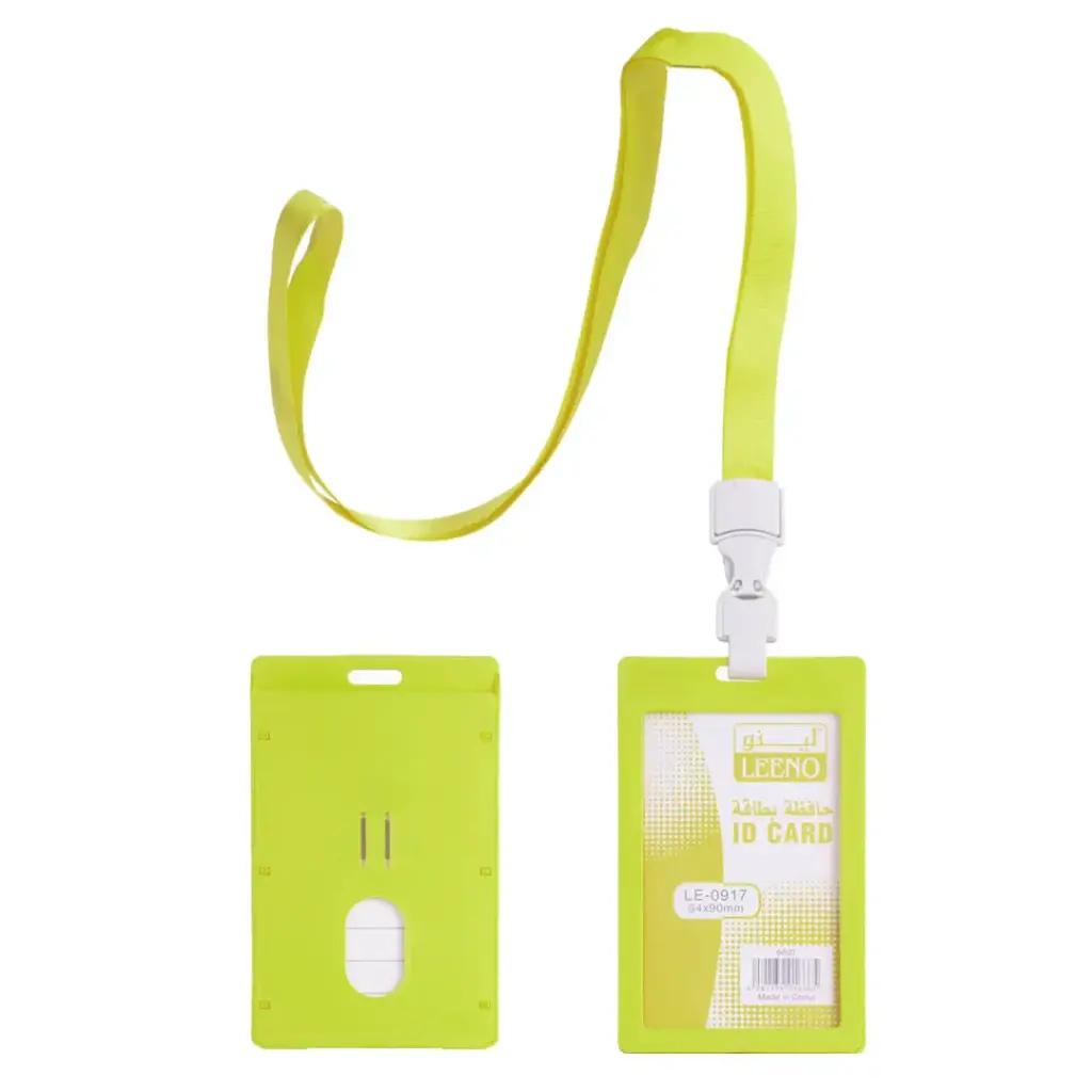 LEENO Id holder card 6601 LE-0917 green