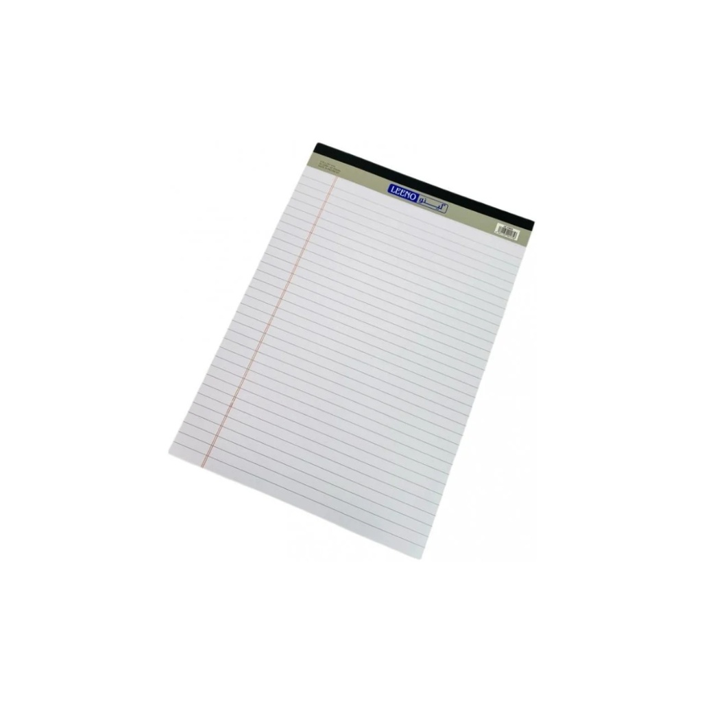 Leeno A4 Legal Pad White Paper 40 Sheets