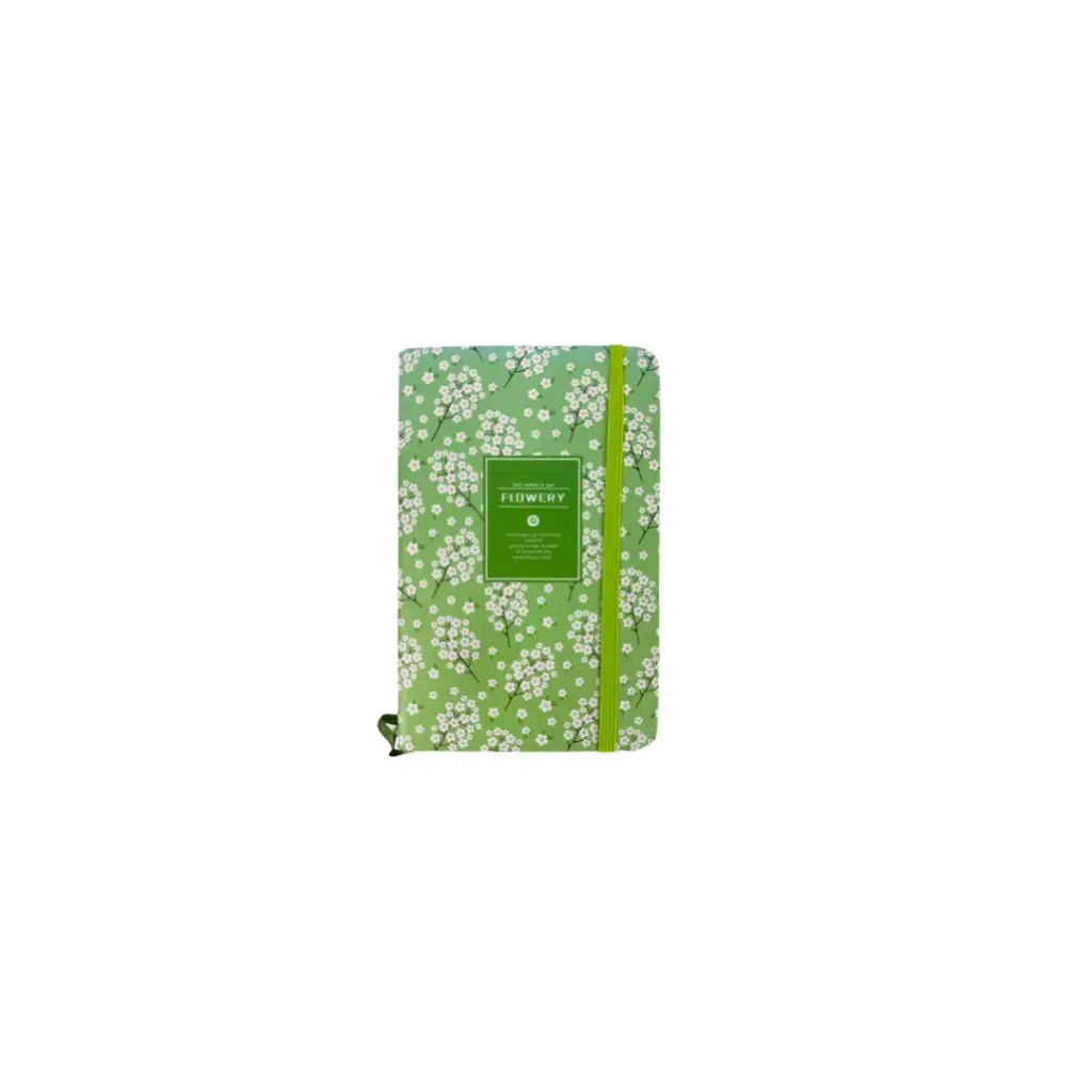 Notes Book FLOWERY 14x9cm No.3782L