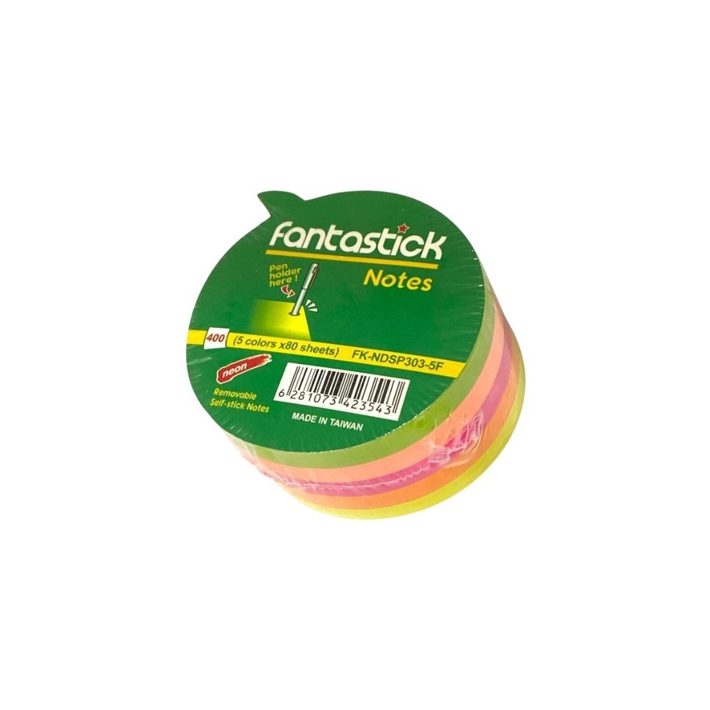 FantaStick - Sticky Notes Colorful Circle Shape