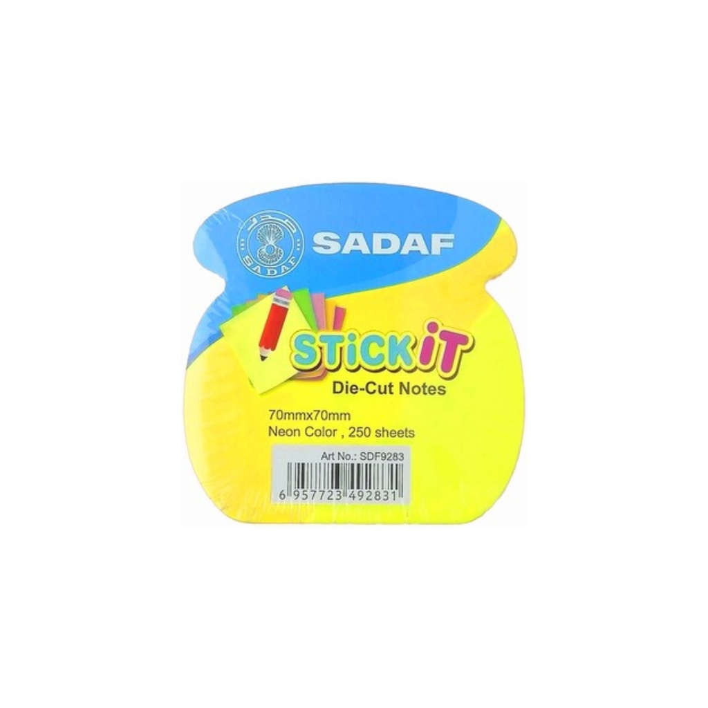 Sadaf - Sticky Notes Colorful Mushroom Shape