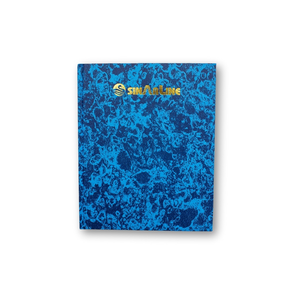 Sinarline Register Book 9x7cm 2QR 22.5x17.5cm 96Sh No.HB02080