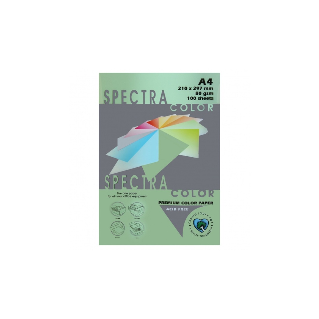  Spectra Premium Color Paper (Green) A4 80grm 100 sheets  