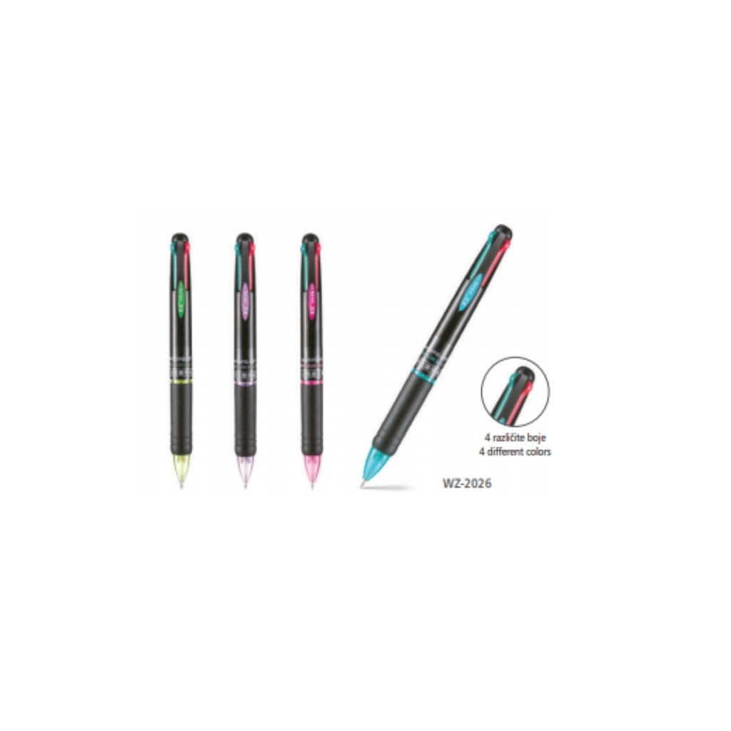PEN 4 Color Ball 0.7mm WINNING 1pc