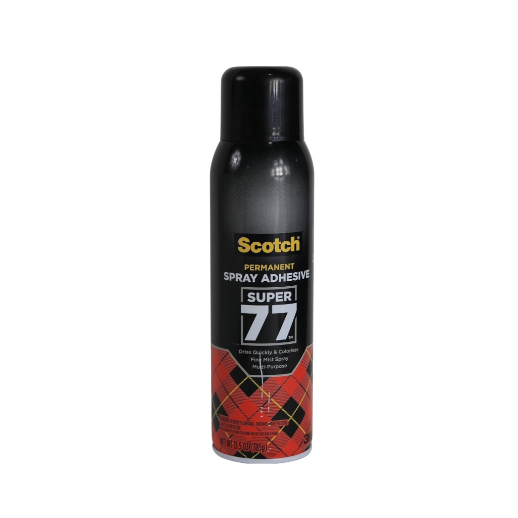 Scotch Super 77 Spray Adhesive Permanent 3M