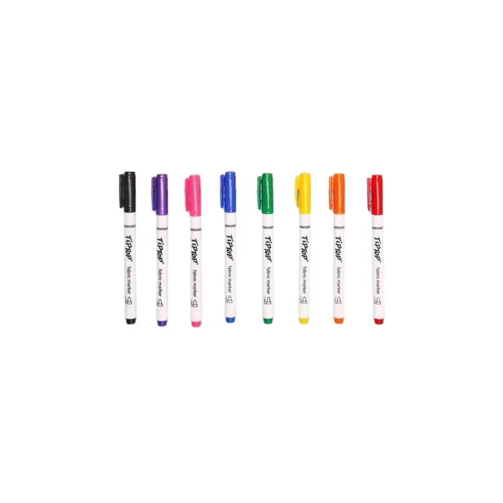 TIPTOP PEN T- SHIRT MARKER 8 COLORS