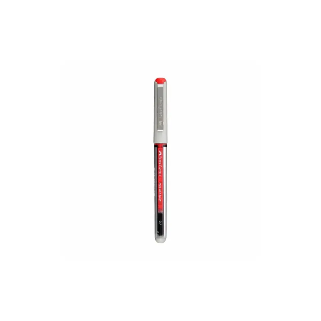 Faber-Castell Free Ink-Roller Red Color 0.7mm