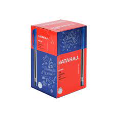 Nataraj Ball Pen 621Fine 0.7 Black 50pec,BOX